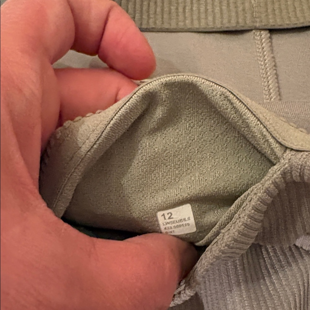 Lululemon Ribbed Softstreme High Rise Zip Leg Pants - Picture 7 of 8
